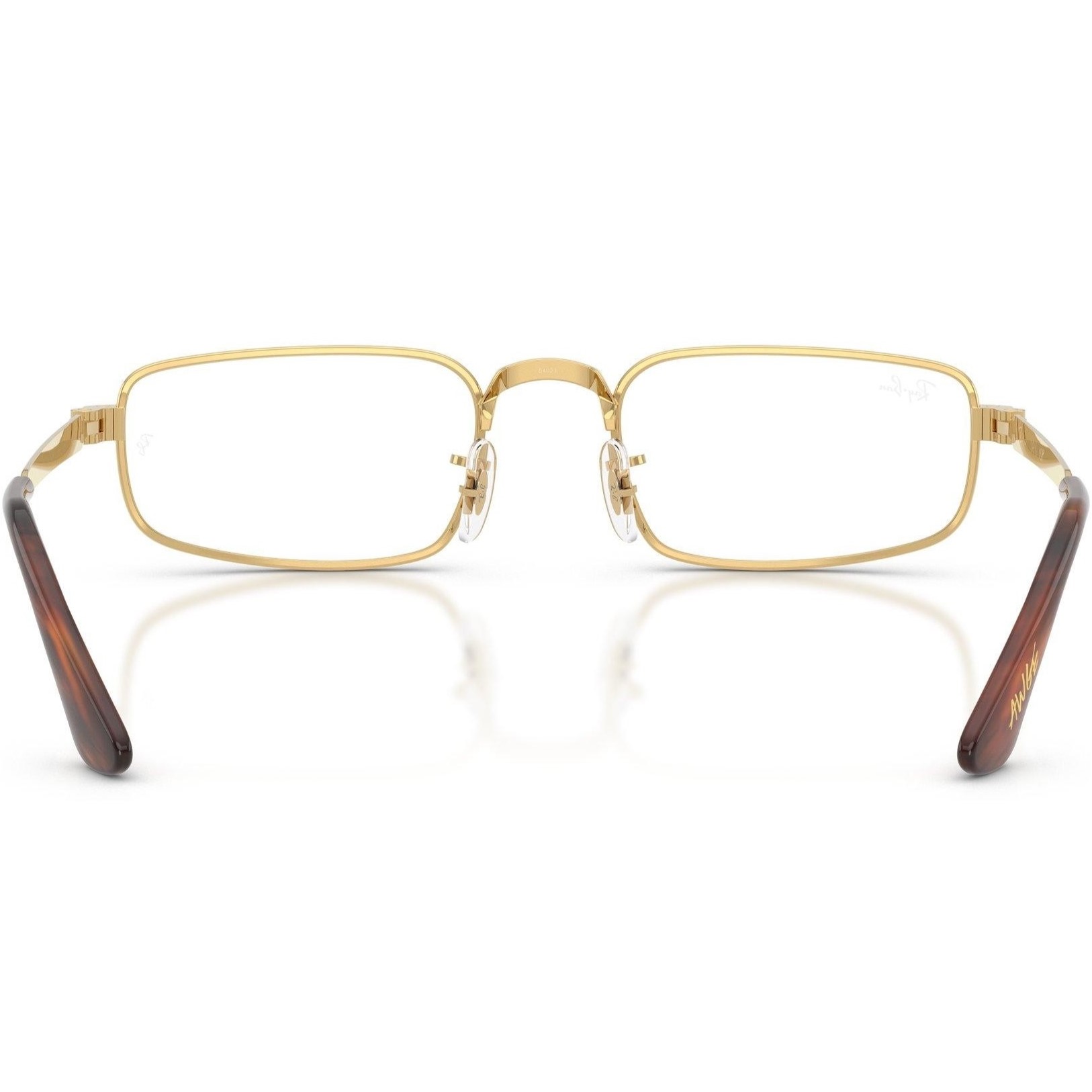 Gọng Kính Cận RayBan Rocky Polished Arista Gold RB3927V 1