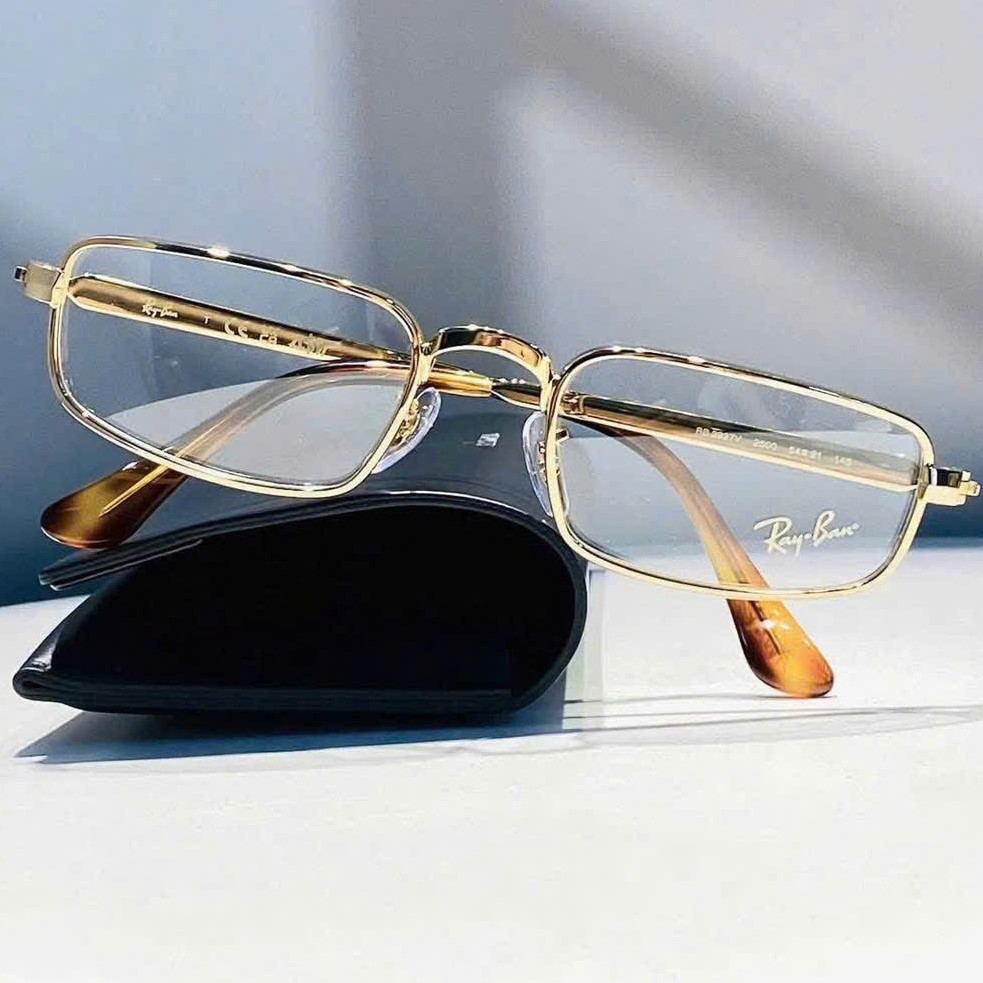 Gọng Kính Cận RayBan Rocky Polished Arista Gold RB3927V 7