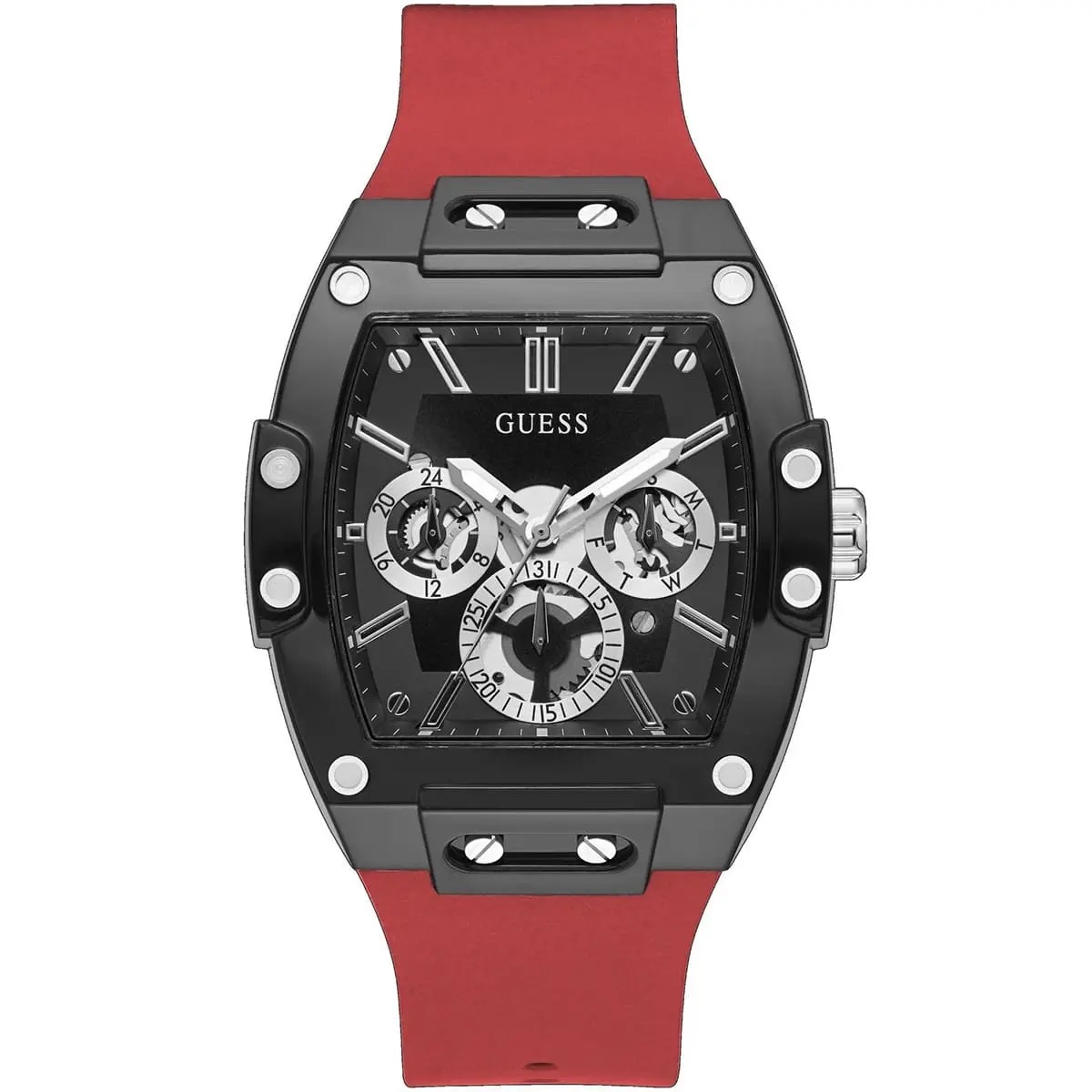 ĐỒNG HỒ NAM GUESS MENS RED BLACK MULTI-FUNCTION WATCH GW0203G4 1