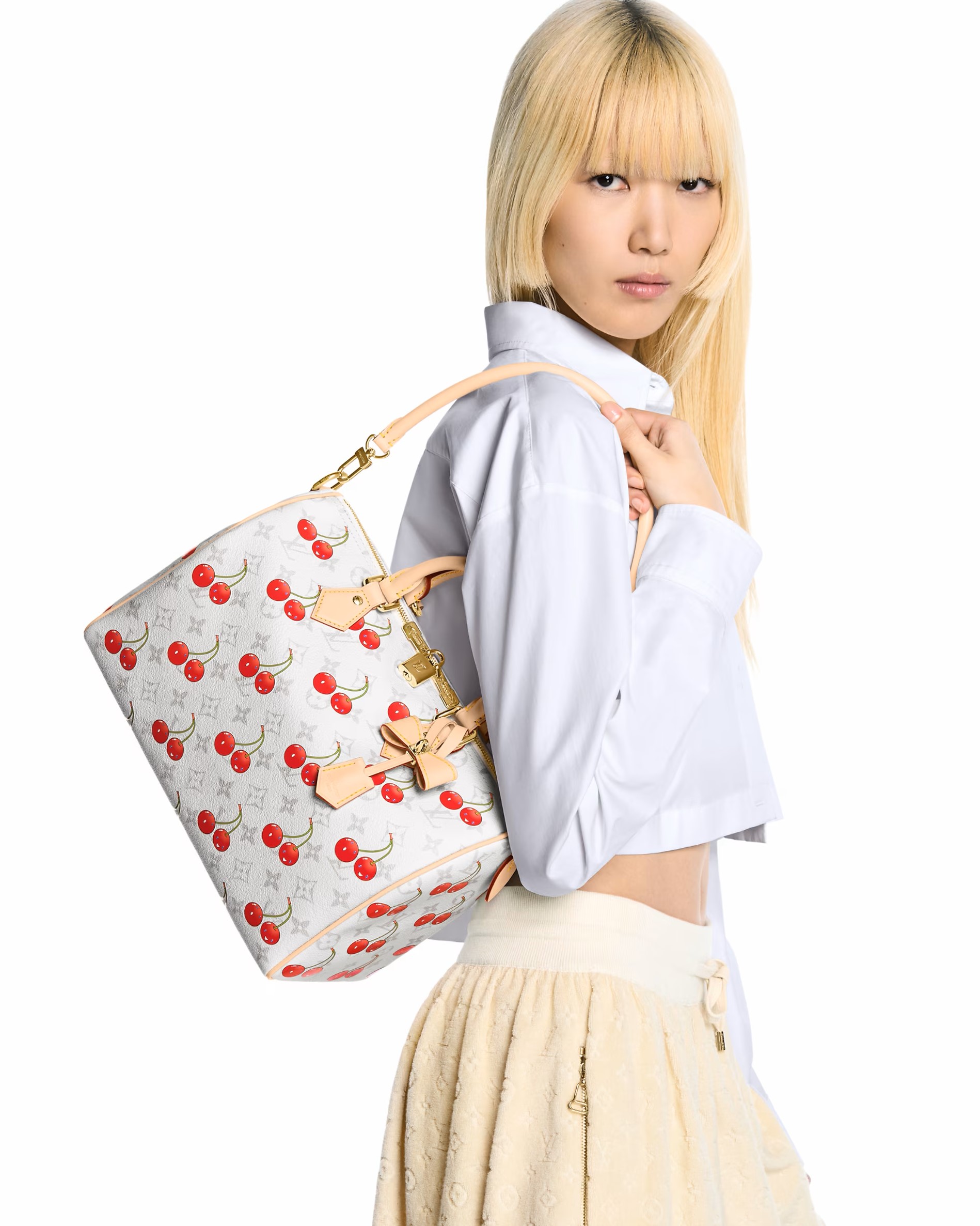 Túi Louis Vuitton Speedy Soft Bandouliere 30 LV x TM M14238 4