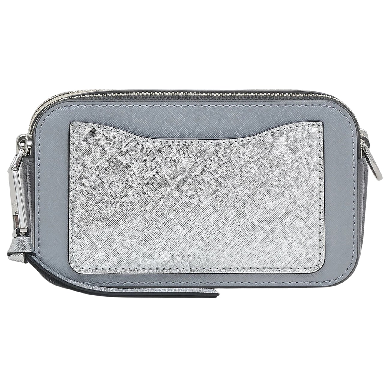 Túi đeo chéo nữ Marc Jacobs màu xám The Snapshot Crossbody Bag In Wolf Grey Multi 29