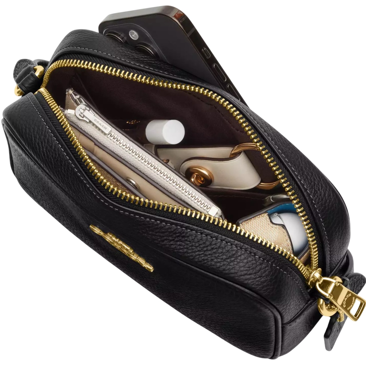 Túi xách Coach Mini Jamie Camera Bag With Quilting Chalk CY779 3