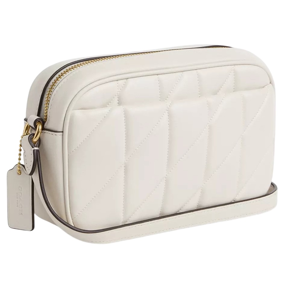 Túi xách Coach Mini Jamie Camera Bag With Quilting Chalk CY779 4
