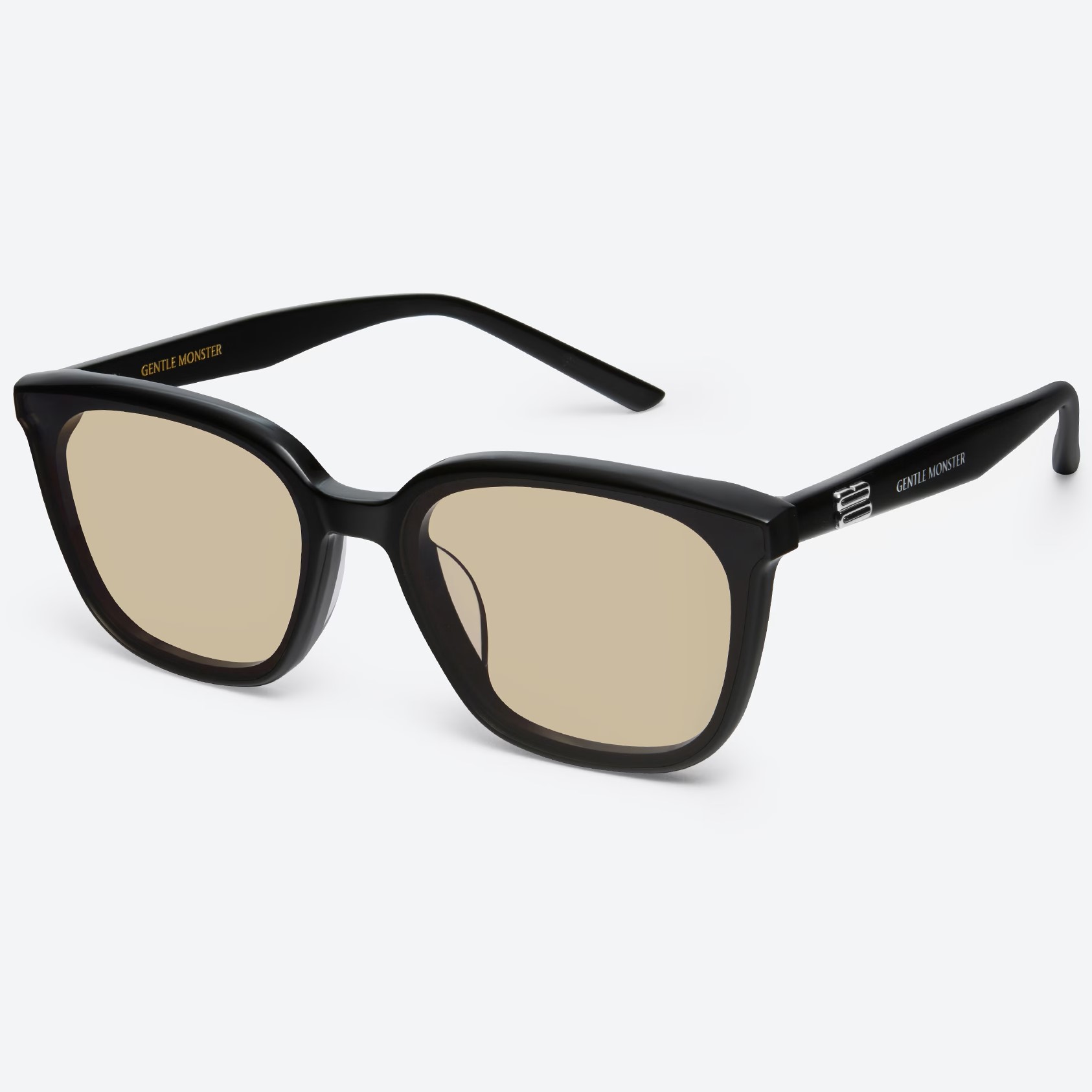 MẮT KÍNH GM GENTLE MONSTER PINO 01(BR) BROWN LENSES BLACK ACETATE FRAME 8