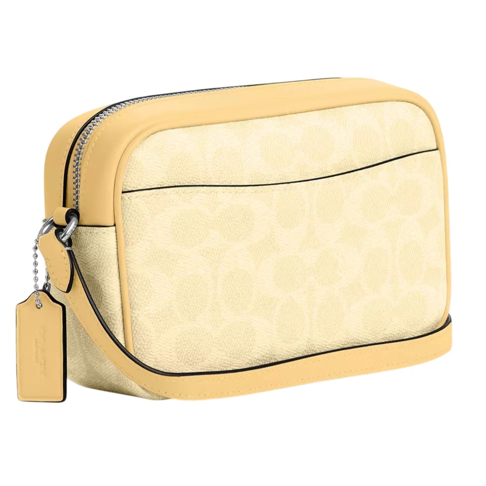 Túi Coach Mini Jamie Camera Bag Signature Canvas Silver Hay CY752 1