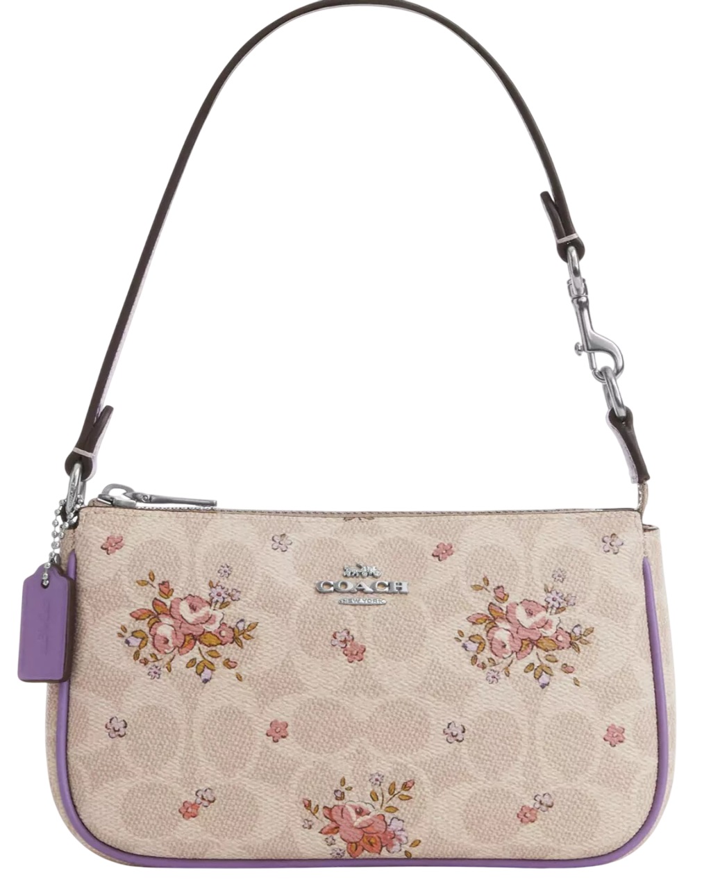 Túi Coach Nolita 19 In Signature Canvas With Floral Print Sand Multi CAQ19 2