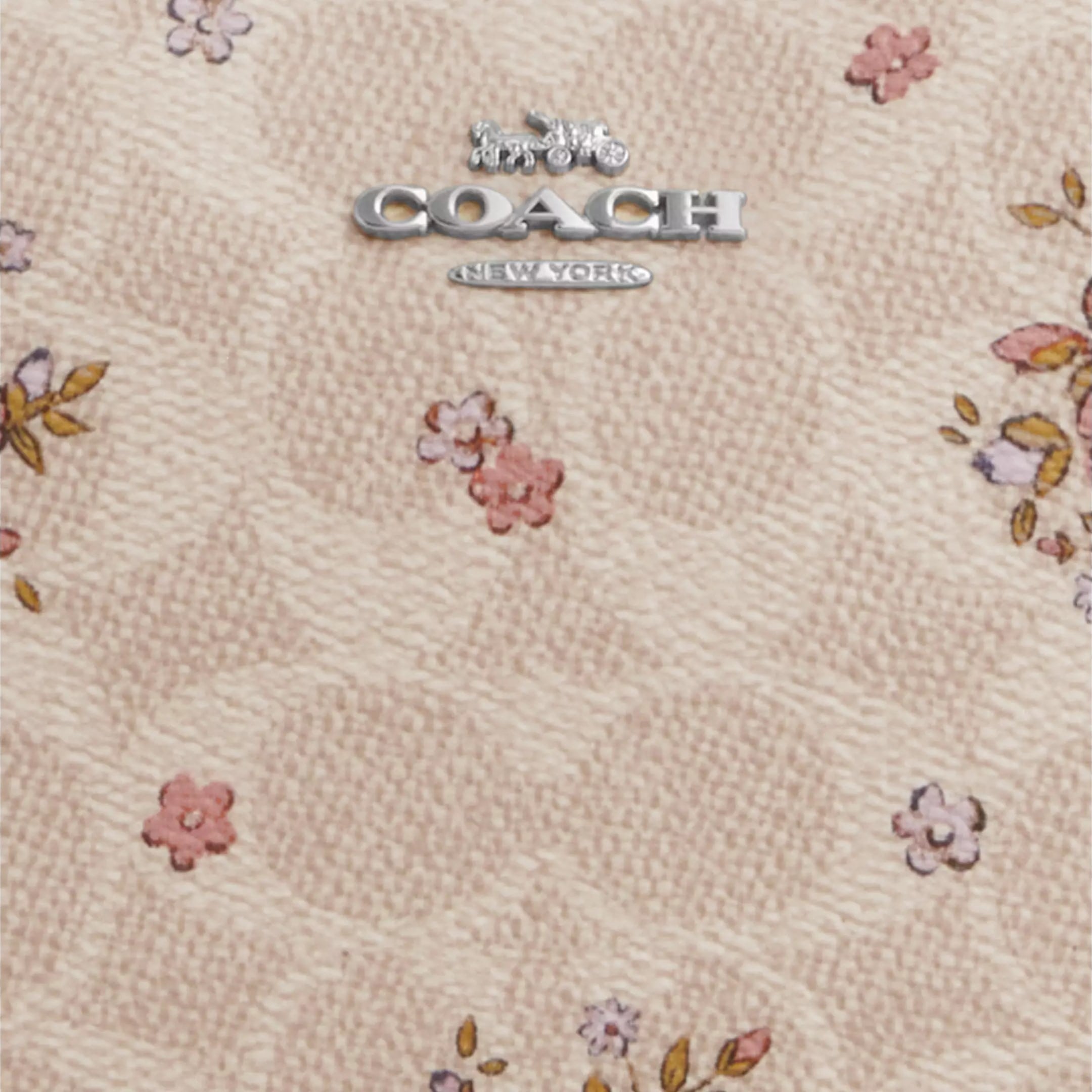 Túi Coach Nolita 19 In Signature Canvas With Floral Print Sand Multi CAQ19 4