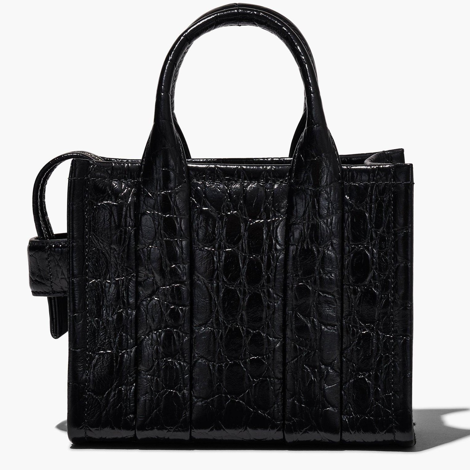 Túi xách nữ Marc Jacobs The Croc-Embossed Micro Tote Bag Black H089L01RE22 7