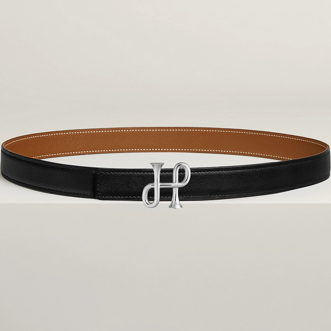 Thắt lưng nữ Hermes Cor Baroque Belt Buckle Reversible Leather Strap Gold 24 mm 3
