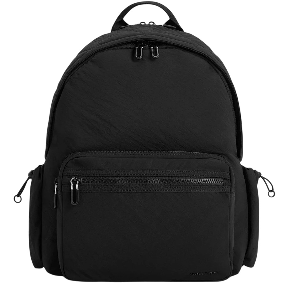 Ba lô CNK Charles Keith Soleil Nylon Backpack Noir CK2-60671589 2