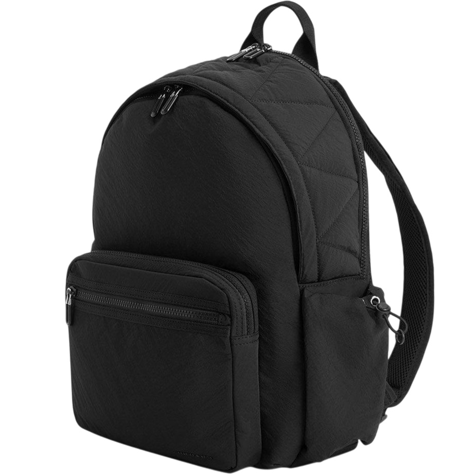 Ba lô CNK Charles Keith Soleil Nylon Backpack Noir CK2-60671589 5