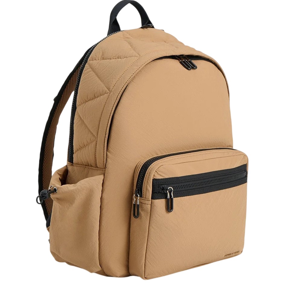 Balô CNK Charles Keith Soleil Nylon Backpack Camel CK2-60671589 8