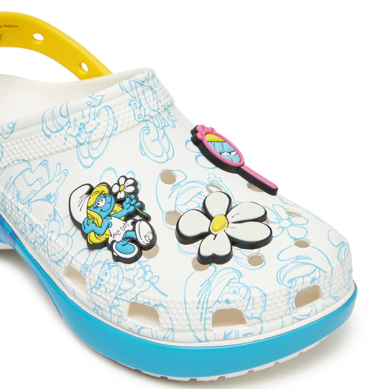Giày Crocs Unisex Smurfs Platform Clog 210822-90H 3