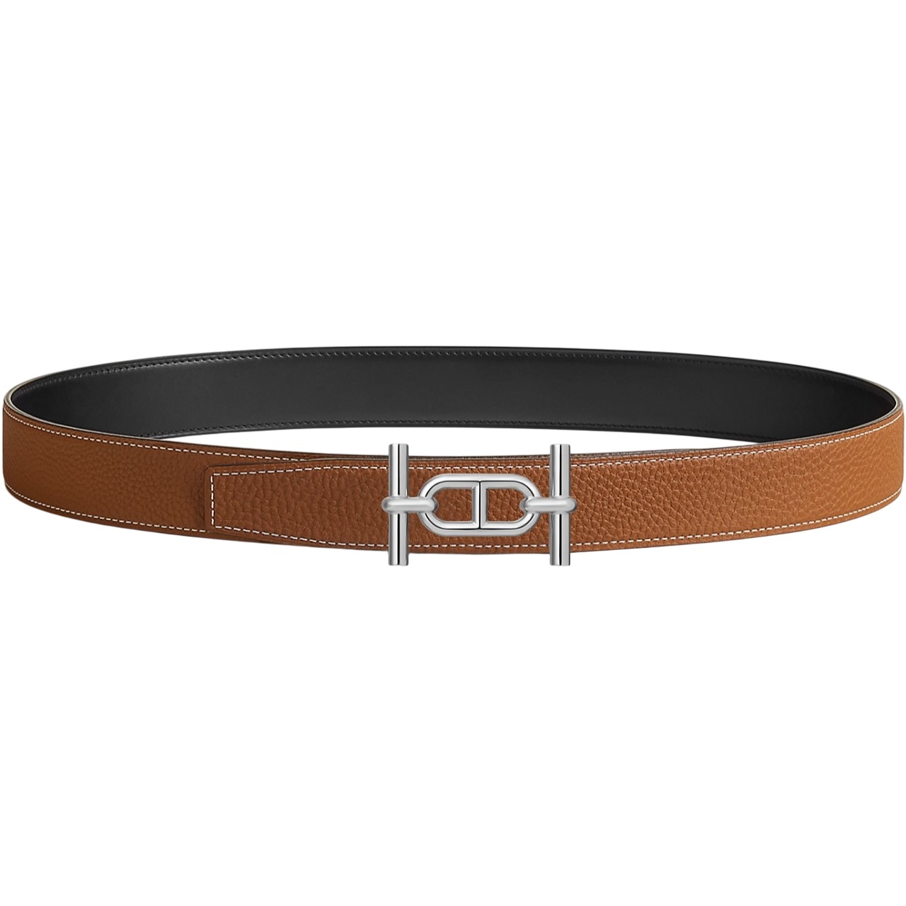 Dây nịt Hermes Ancre Belt Buckle Reversible Leather Strap 32 mm 3