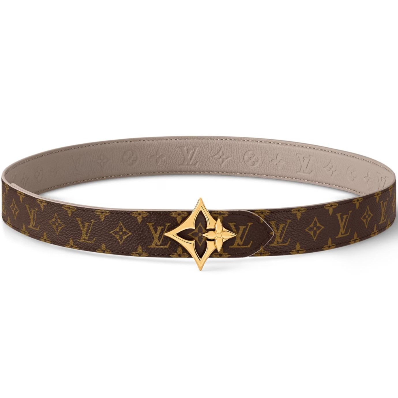Thắt Lưng Hai Mặt LV Louis Vuitton Flowergram Ard 30mm 1