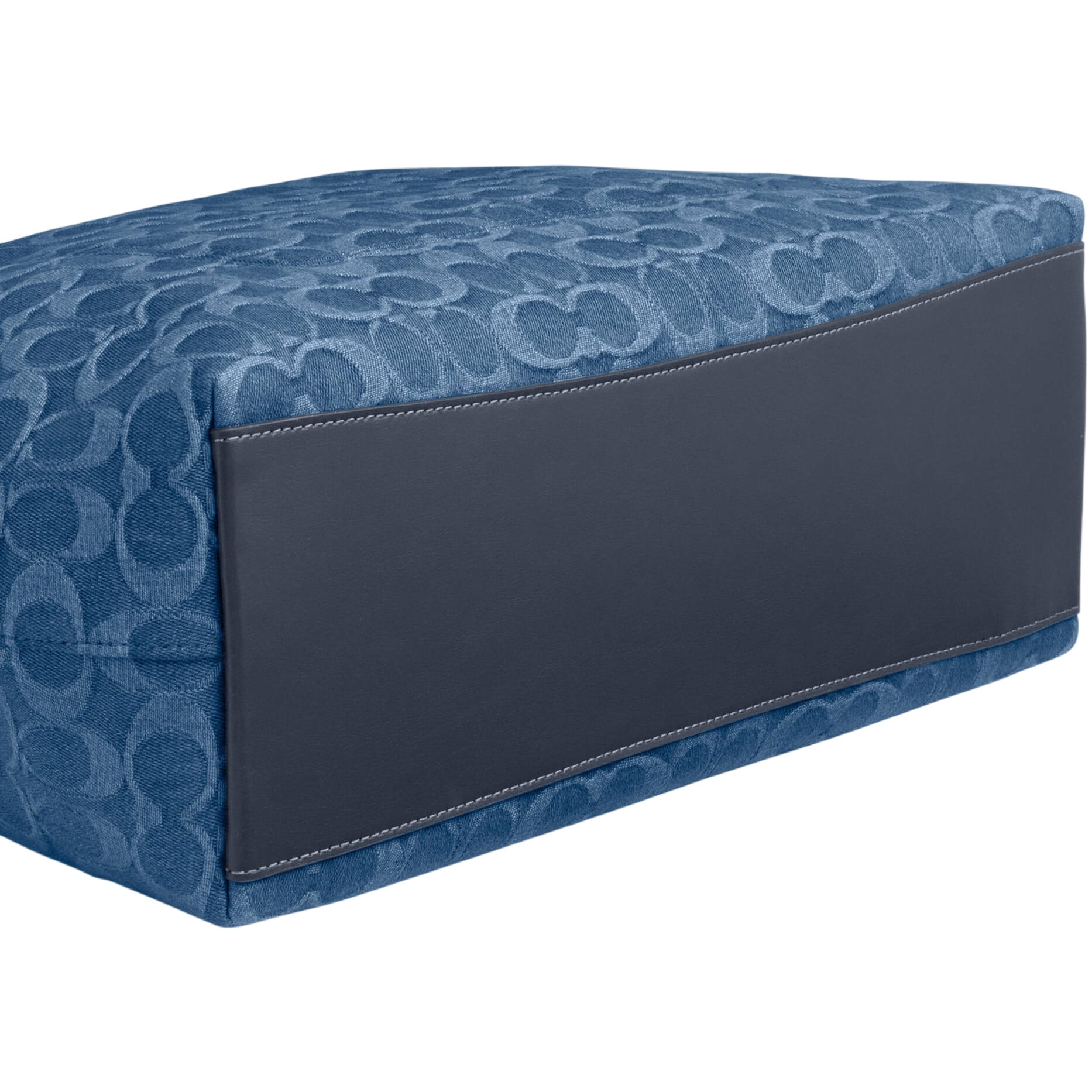 Túi Coach Station Tote Bag In Signature Denim Blue CDB88 1