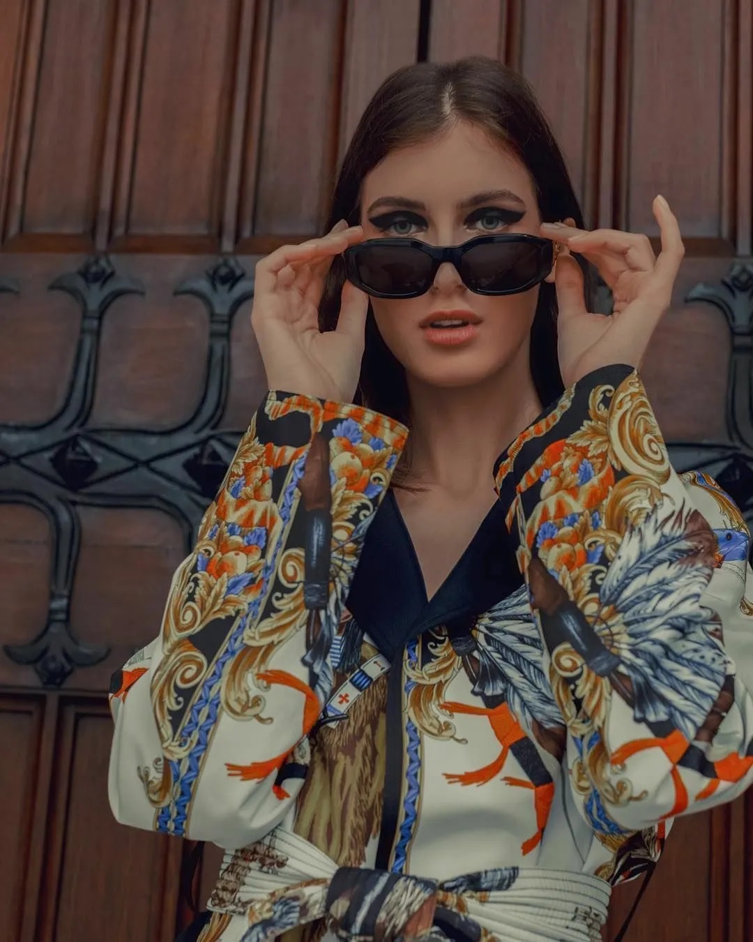Mắt kính Versace Medusa VE4361 Biggie Black Sunglasse 11