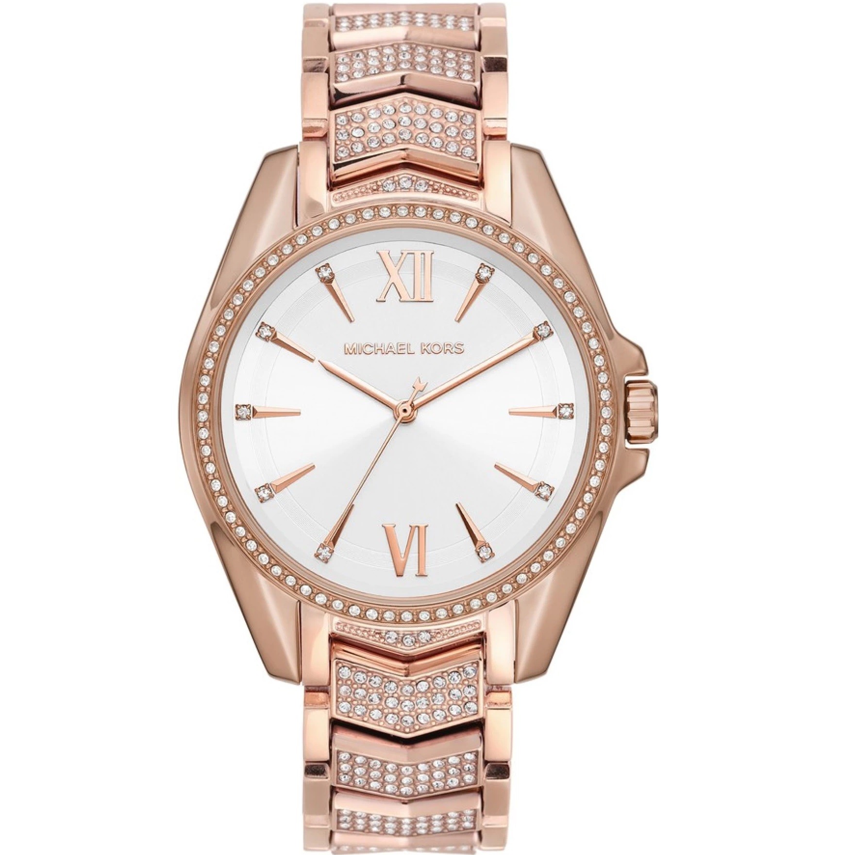 ĐỒNG HỒ NỮ MICHAEL KORS WHITNEY STAINLESS STEEL ANALOGUE WATCH MK6858 4