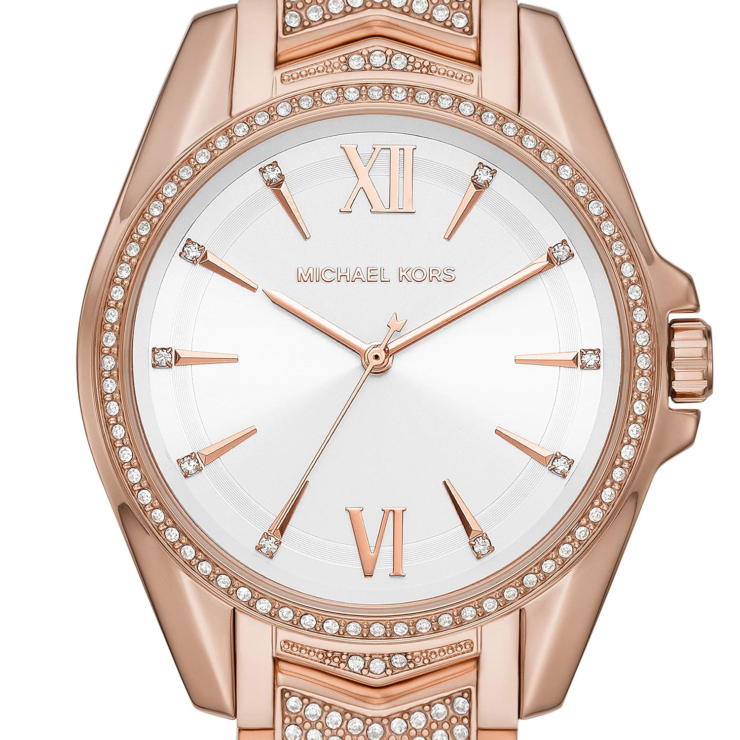 ĐỒNG HỒ NỮ MICHAEL KORS WHITNEY STAINLESS STEEL ANALOGUE WATCH MK6858 5