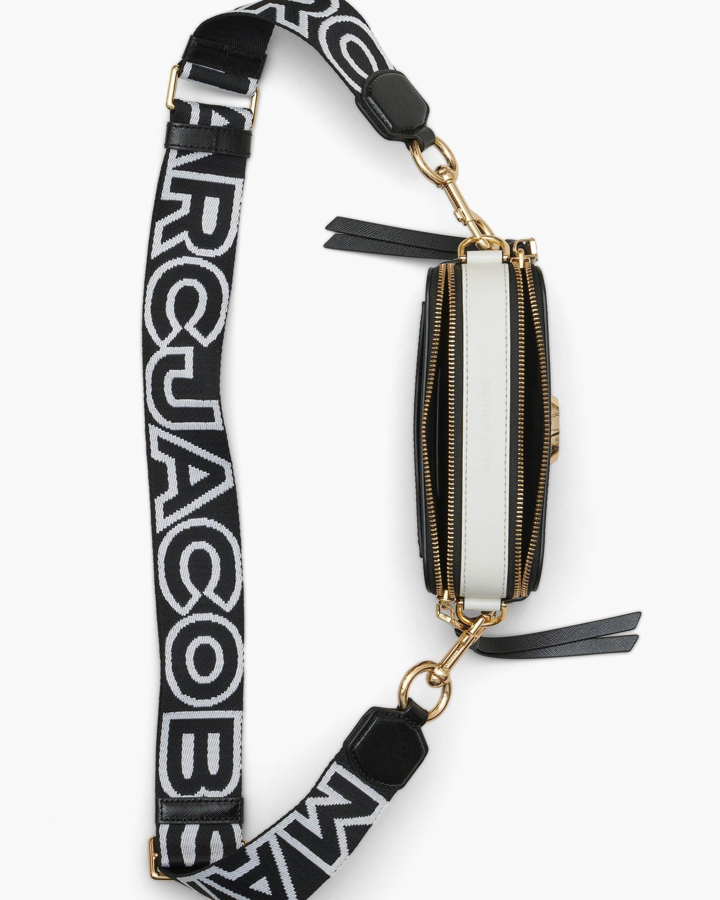 Túi đeo chéo nữ Marc Jacobs màu đen The Snapshot Crossbody Bag Black Multi 2S3HCR500H03 1