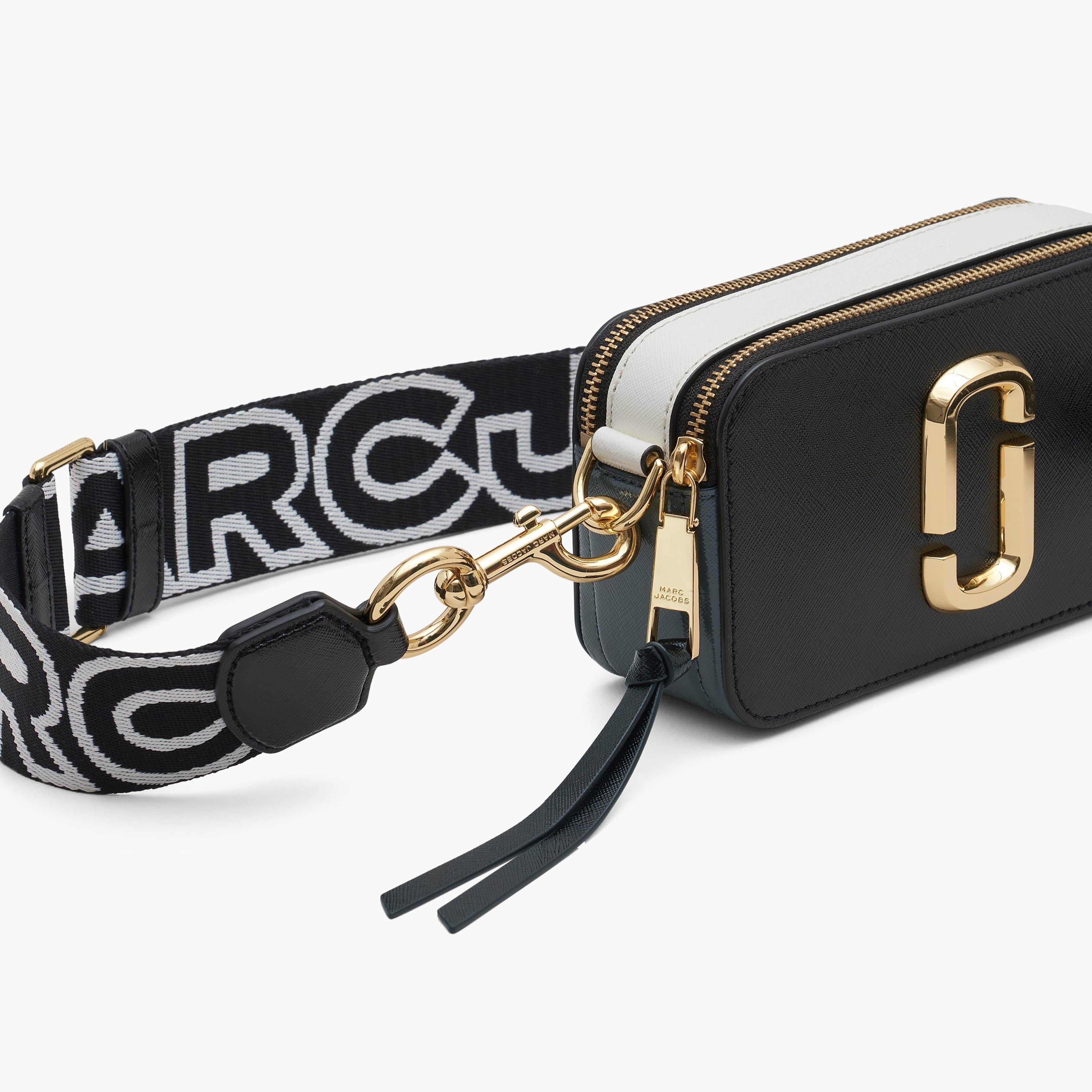 Túi đeo chéo nữ Marc Jacobs màu đen The Snapshot Crossbody Bag Black Multi 2S3HCR500H03 5