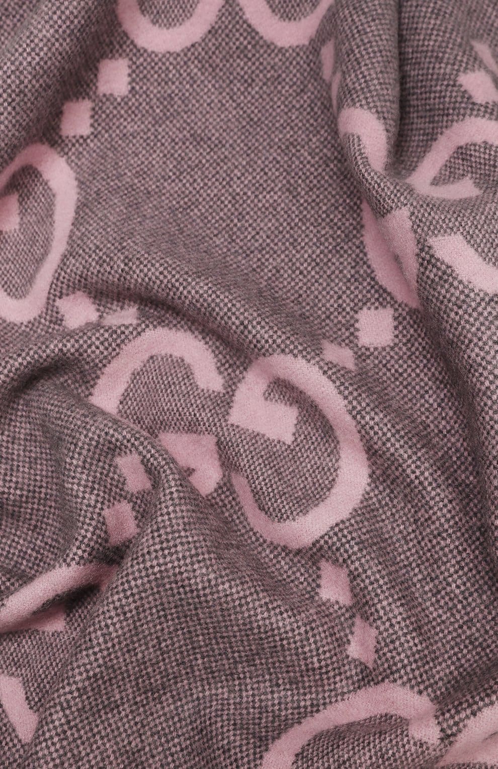 Khăn choàng Gucci GG Jacquard Cashmere Scarf 12