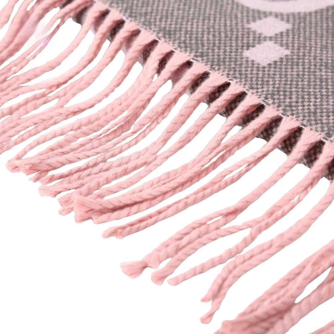 Khăn choàng Gucci GG Jacquard Cashmere Scarf 15