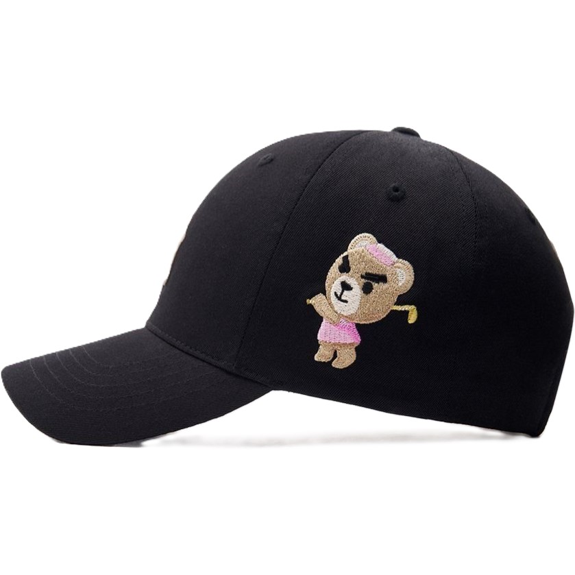 Nón bóng chày MLB unisex Mega Bear Unstructured Black 3ACPB023N-50BKS 7