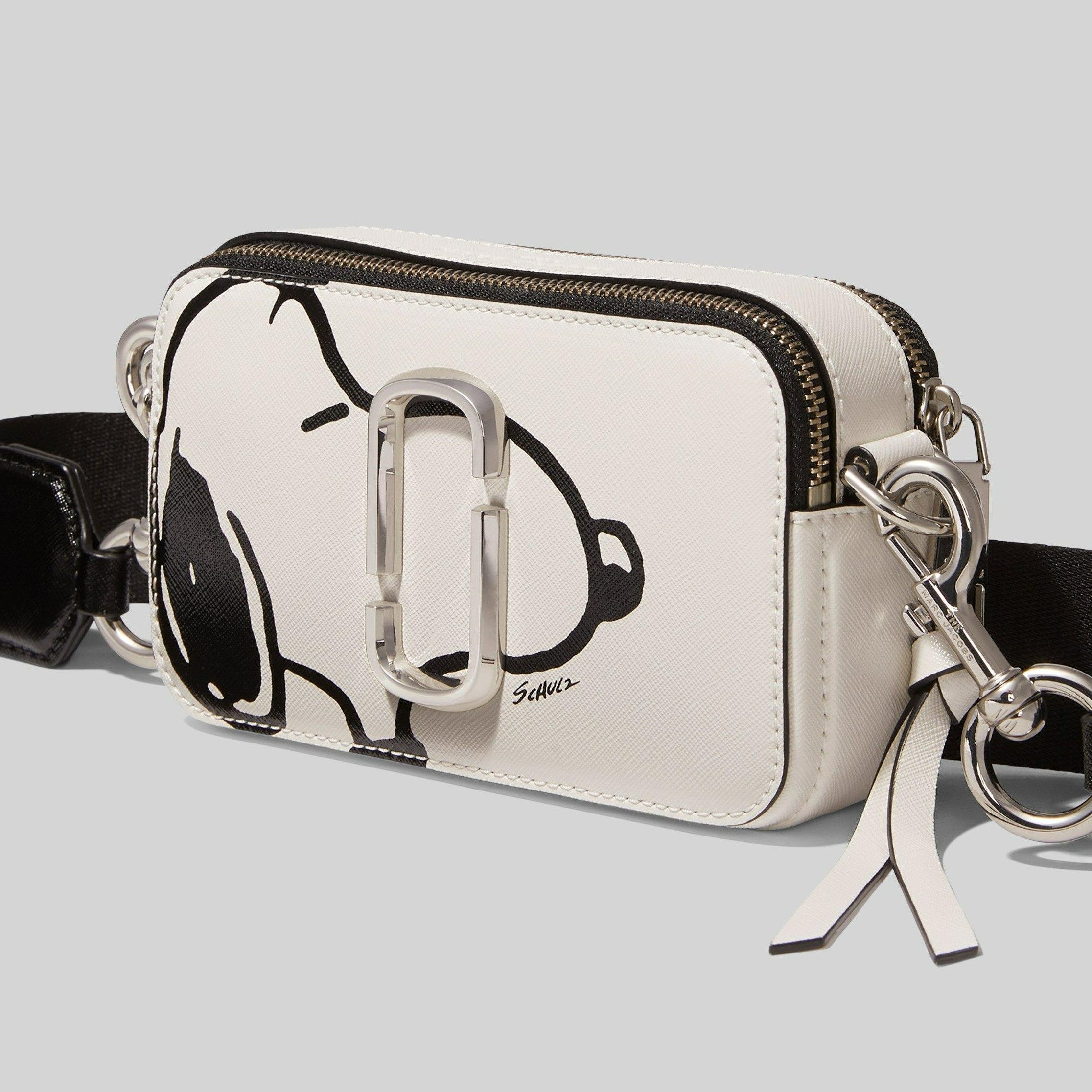 Túi đeo chéo nữ The Marc Jacobs x Peanuts Snoopy | Túi xách Snapshot Camera bag chính hãng 11