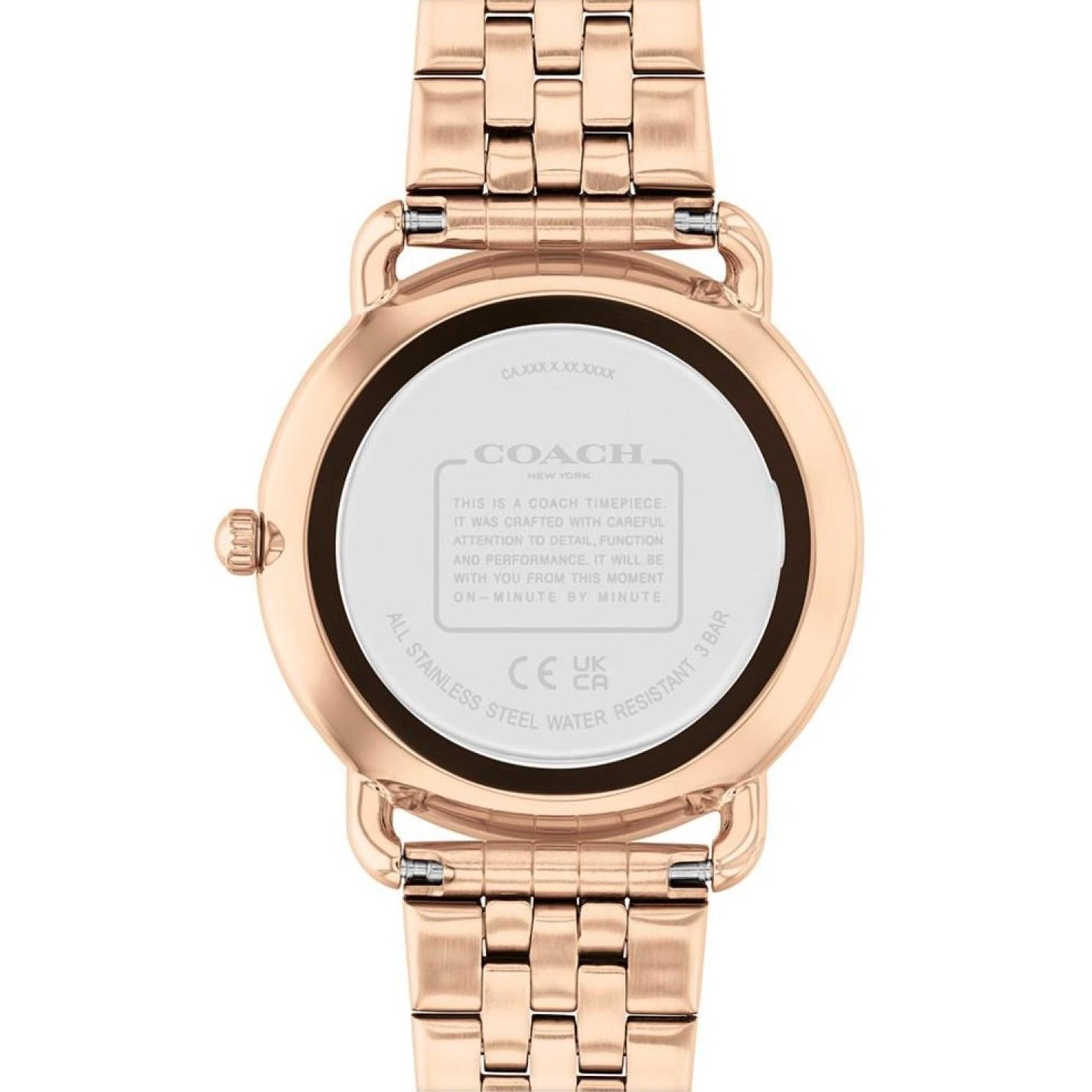 Đồng hồ nữ Coach Elliot Silver Rose Gold-Toned Stainless Steel Bracelet Watch 14504285 7