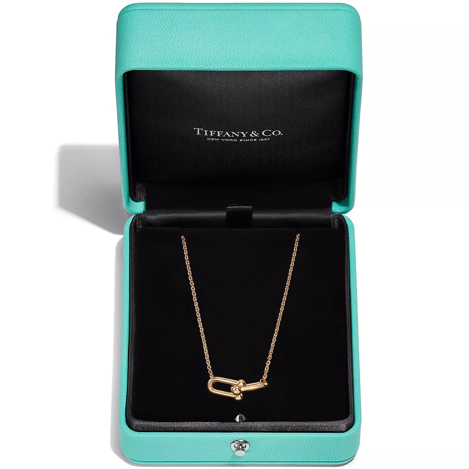 Dây chuyền Tiffany HardWear Small Double Link Pendant in Yellow Gold 3