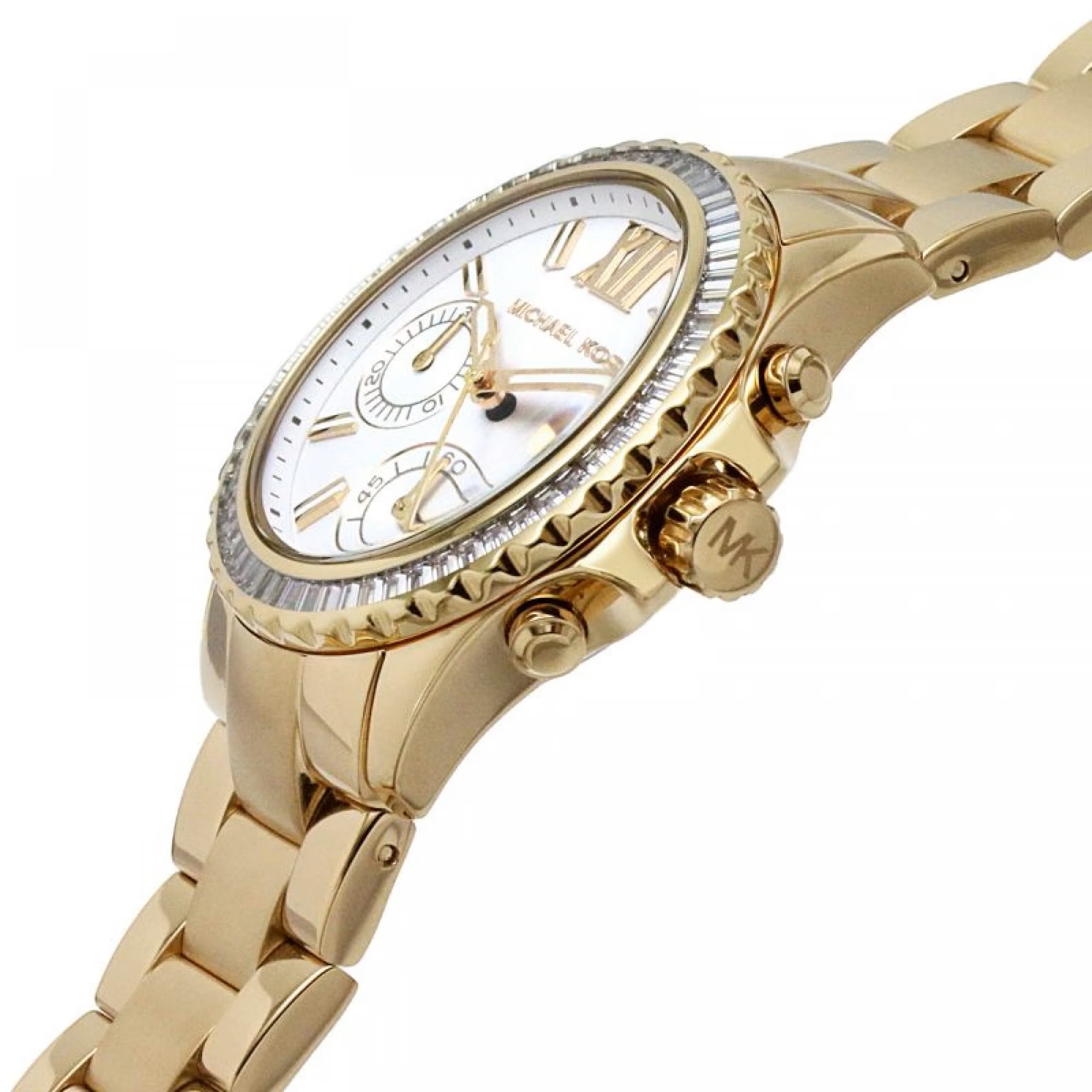 ĐỒNG HỒ NỮ MICHAEL KORS EVEREST CHRONOGRAPH GOLD TONE WATCH MK7212 5