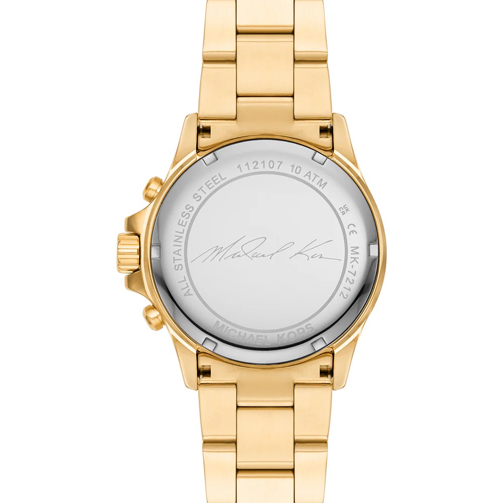 ĐỒNG HỒ NỮ MICHAEL KORS EVEREST CHRONOGRAPH GOLD TONE WATCH MK7212 14