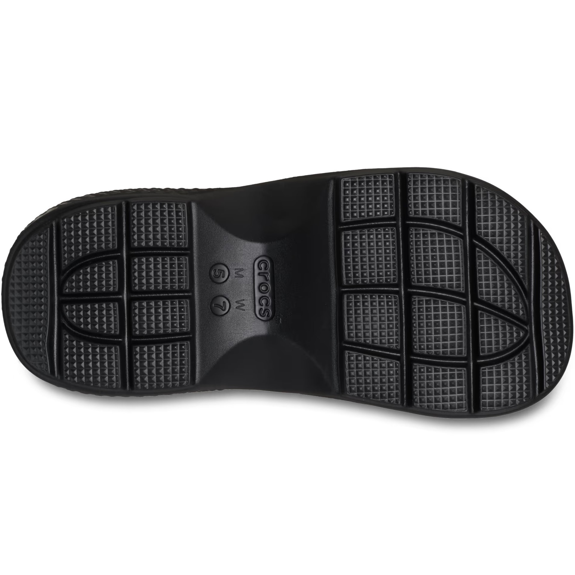 Dép Crocs Stomp Clog Platform Black 1