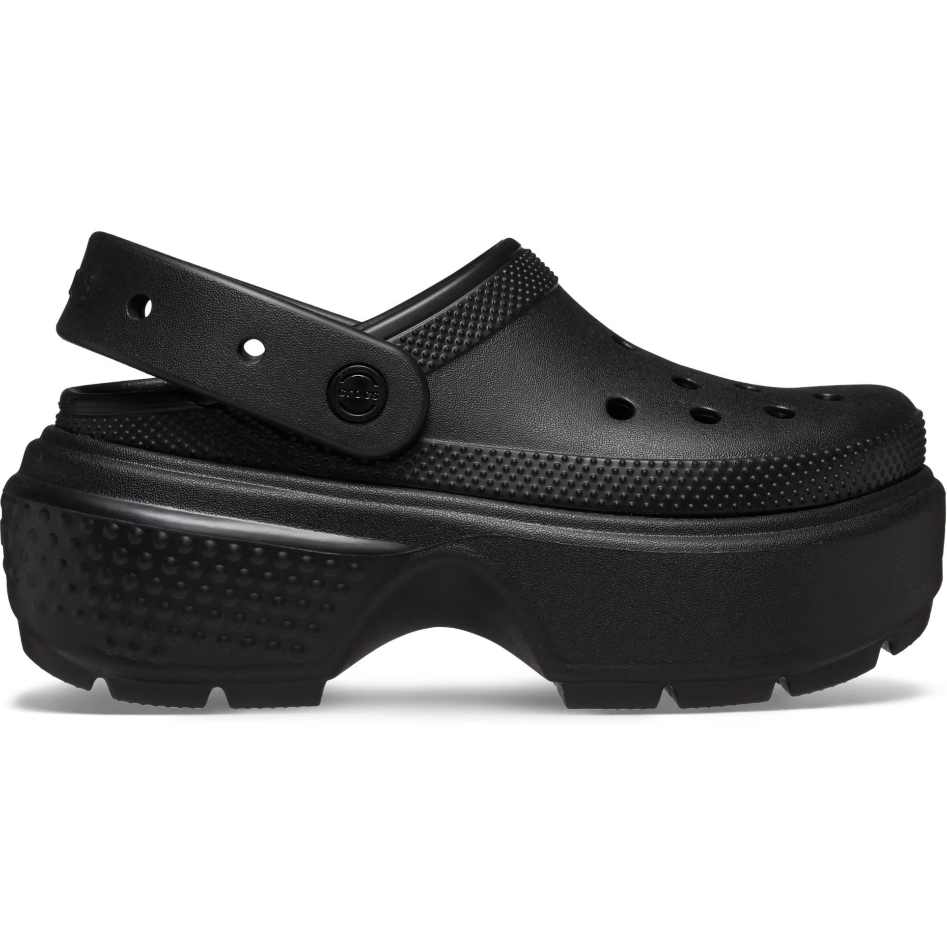 Dép Crocs Stomp Clog Platform Black 3