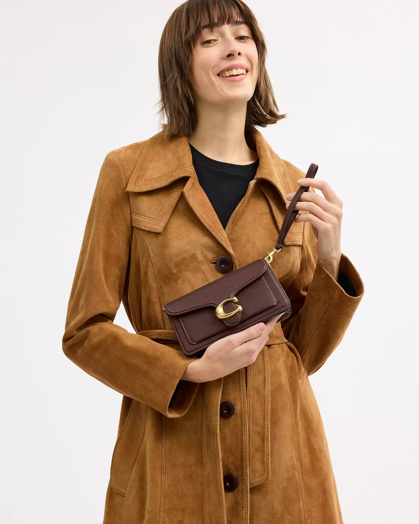 Túi cầm tay Coach Tabby Chain Crossbody Bag 19 Maple CBF14 9