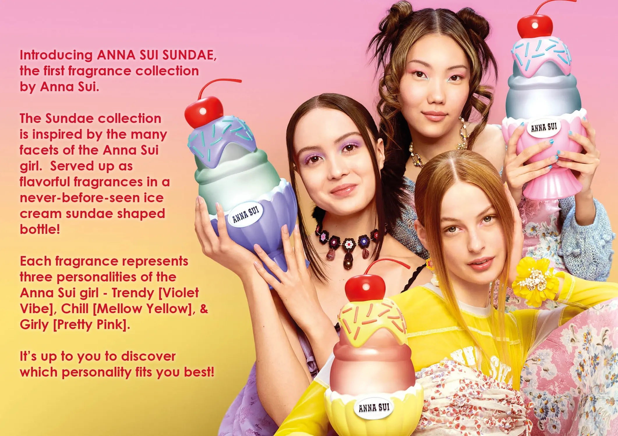 NƯỚC HOA NỮ ANNA SUI SUNDAE PRETTY PINK EAU DE TOILETTE 2