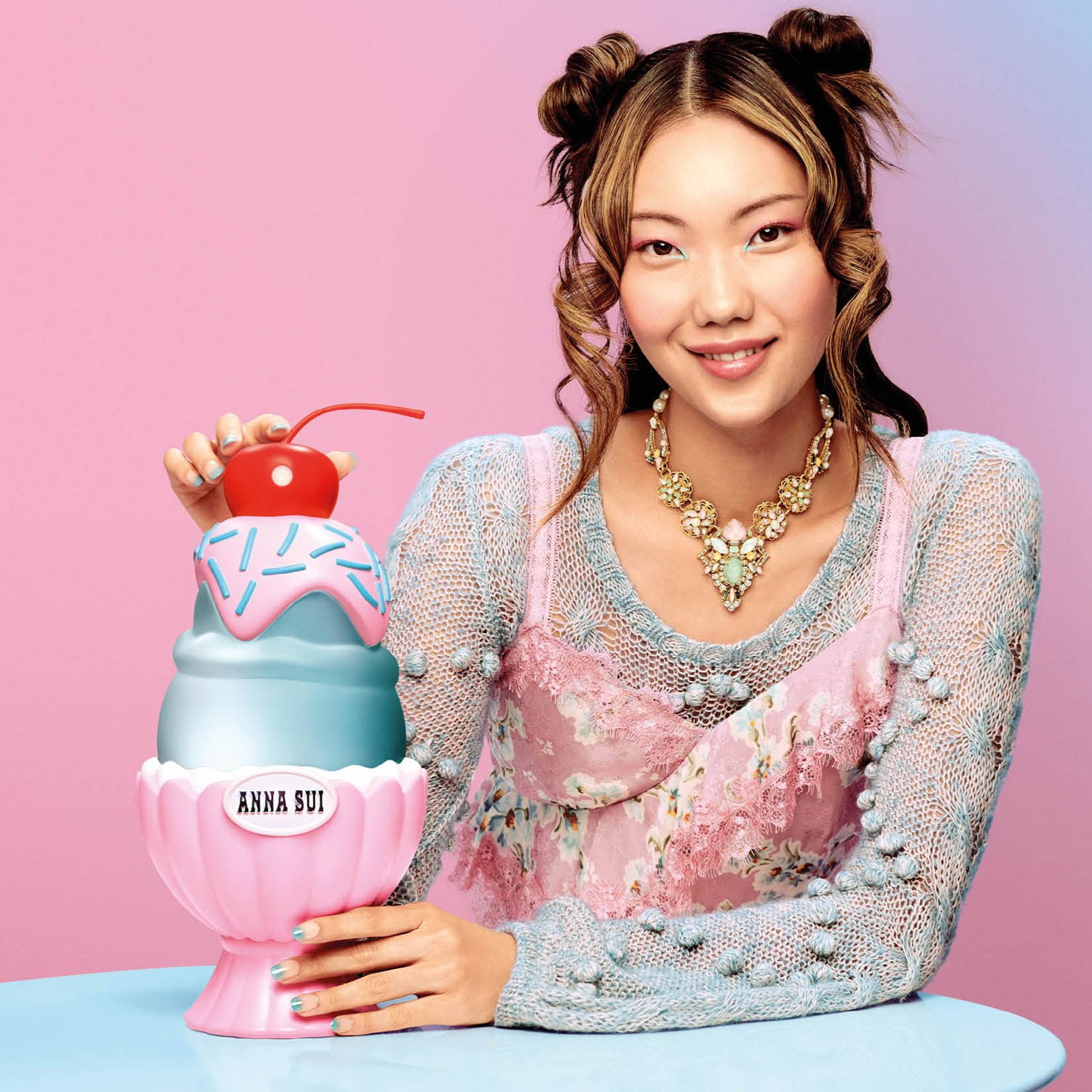 NƯỚC HOA NỮ ANNA SUI SUNDAE PRETTY PINK EAU DE TOILETTE 6