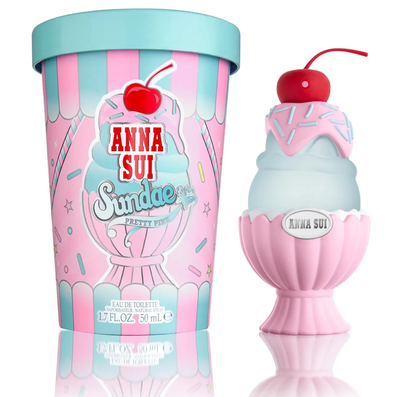NƯỚC HOA NỮ ANNA SUI SUNDAE PRETTY PINK EAU DE TOILETTE 7