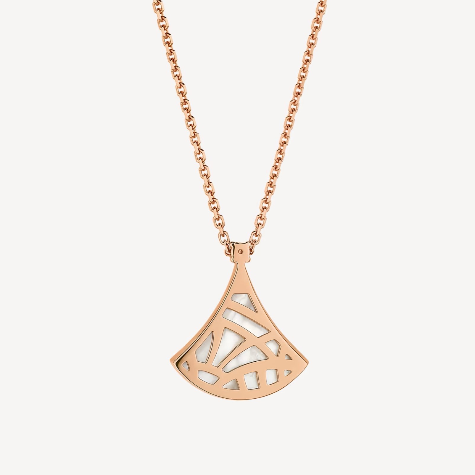 DÂY CHUYỀN BVLGARI DIVAS DREAM NECKLACE 350062 MÀU TRẮNG 2
