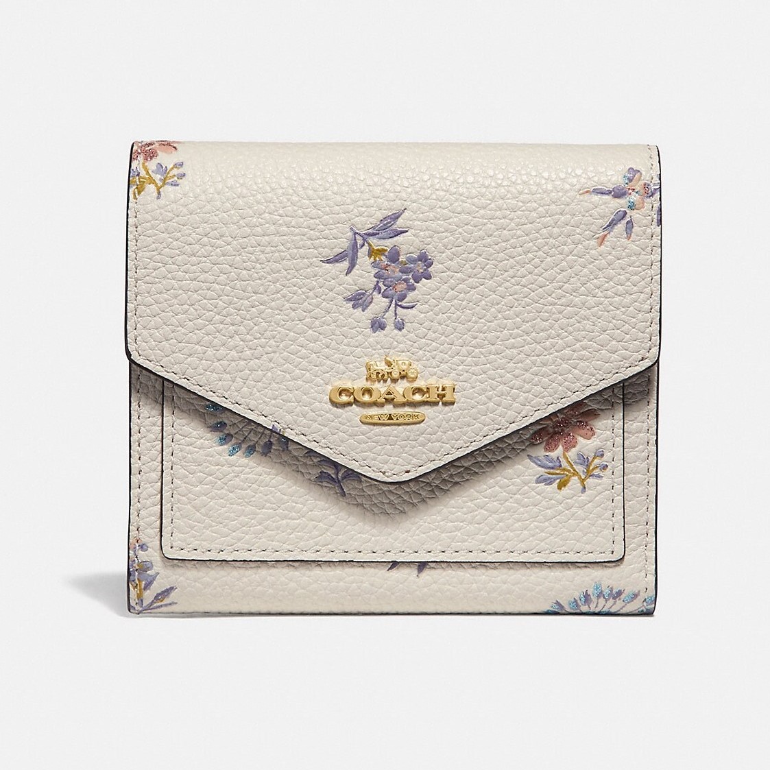 VÍ NỮ NGẮN COACH SMALL WALLET WITH MEADOW PRAIRIE PRINT 69849 1