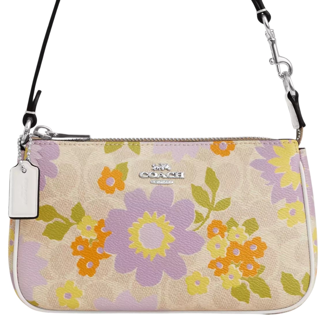 Túi Coach Nolita 19 In Signature Canvas With Floral Print CBM73 4