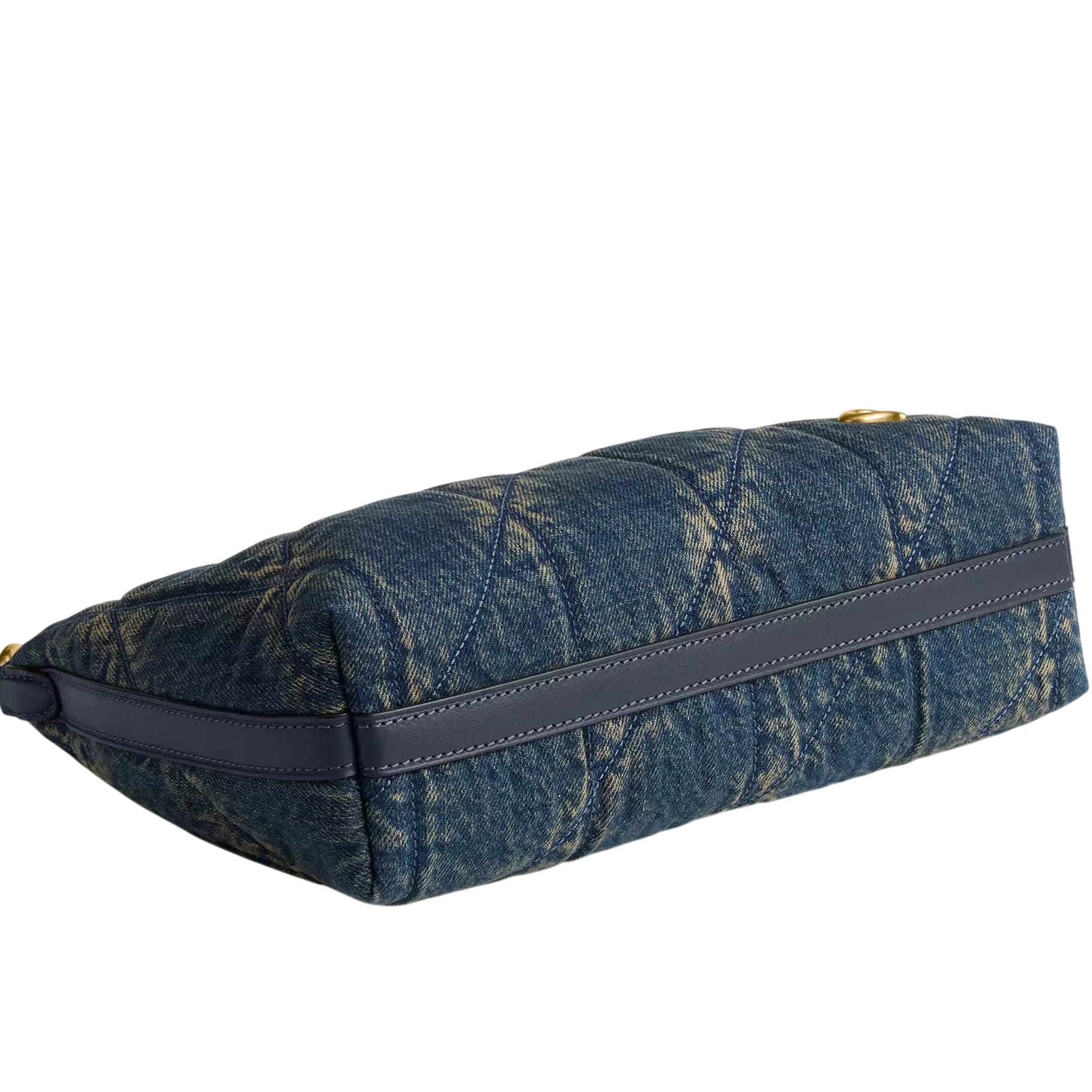 Túi Coach Juliet Shoulder Bag 25 In Regenerative Cotton Denim With Quilting CDZ67 3
