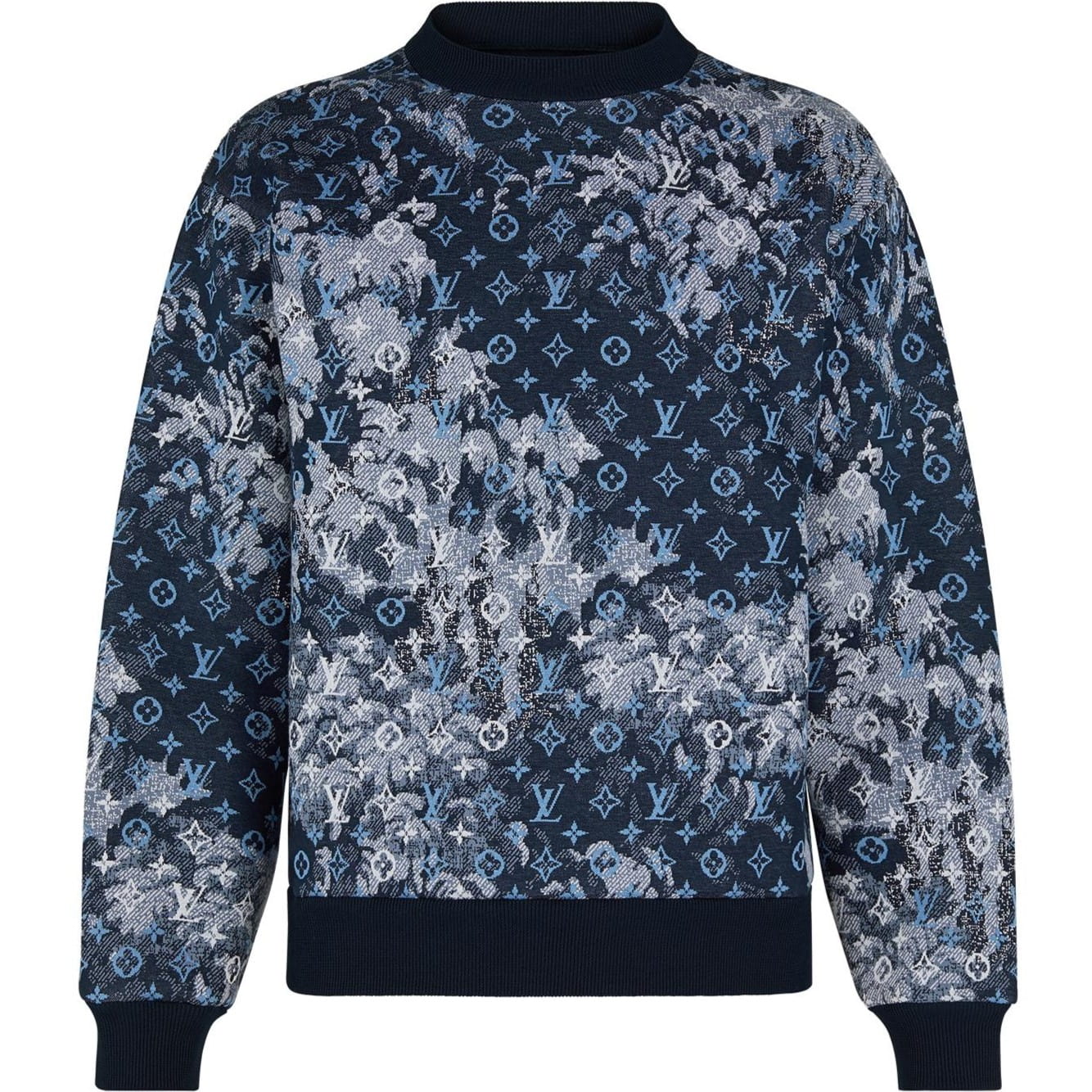 Áo thun LV Louis Vuitton Monogram Tapestry Sweatshirt 4