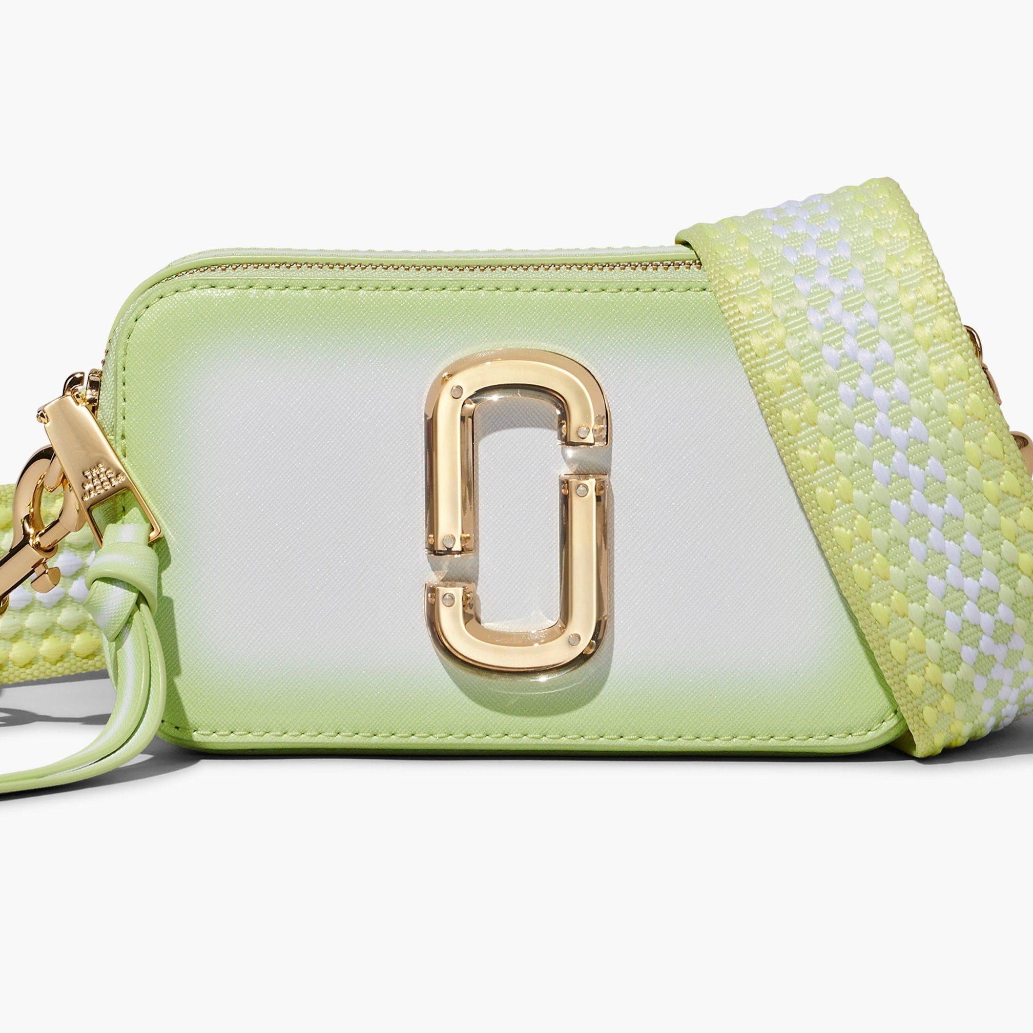 Túi xách nữ Marc Jacobs màu xanh Fluoro Starlight Multi The Fluoro Edge Snapshot Crossbody Bag 1