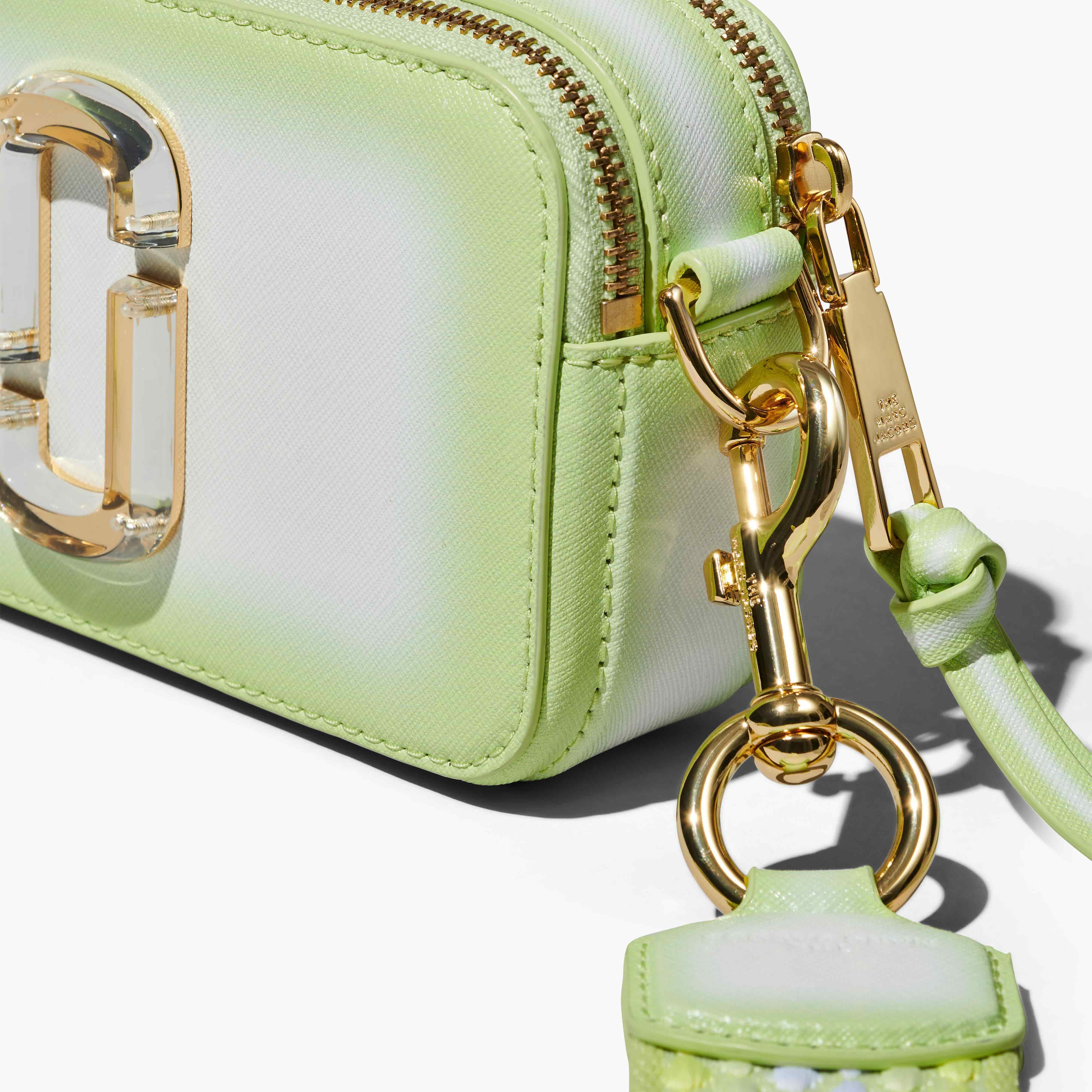 Túi xách nữ Marc Jacobs màu xanh Fluoro Starlight Multi The Fluoro Edge Snapshot Crossbody Bag 3
