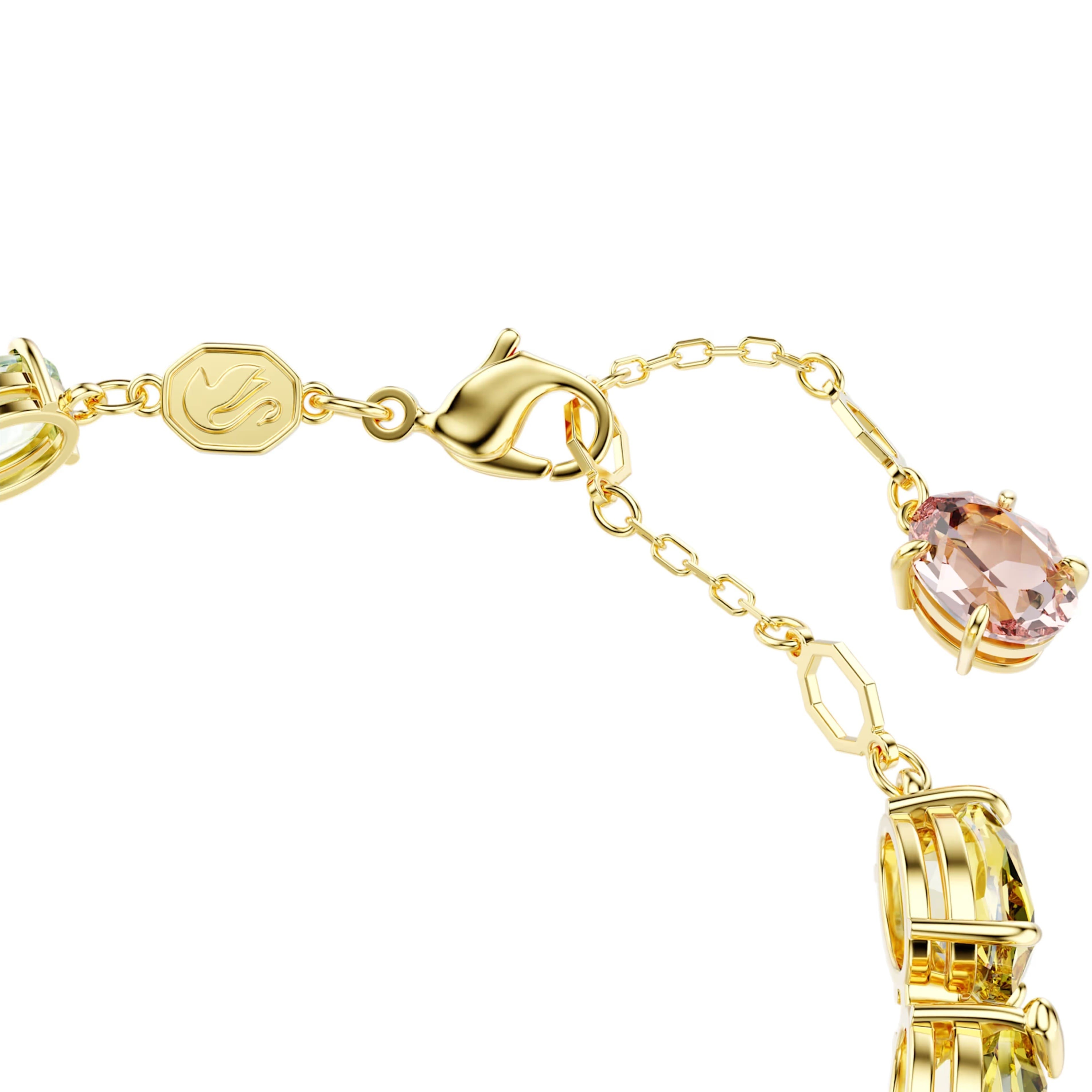 Vòng tay Swarovski Gema Bracelet Mixed Cuts Multicolored Gold-tone Plated 5705808 2