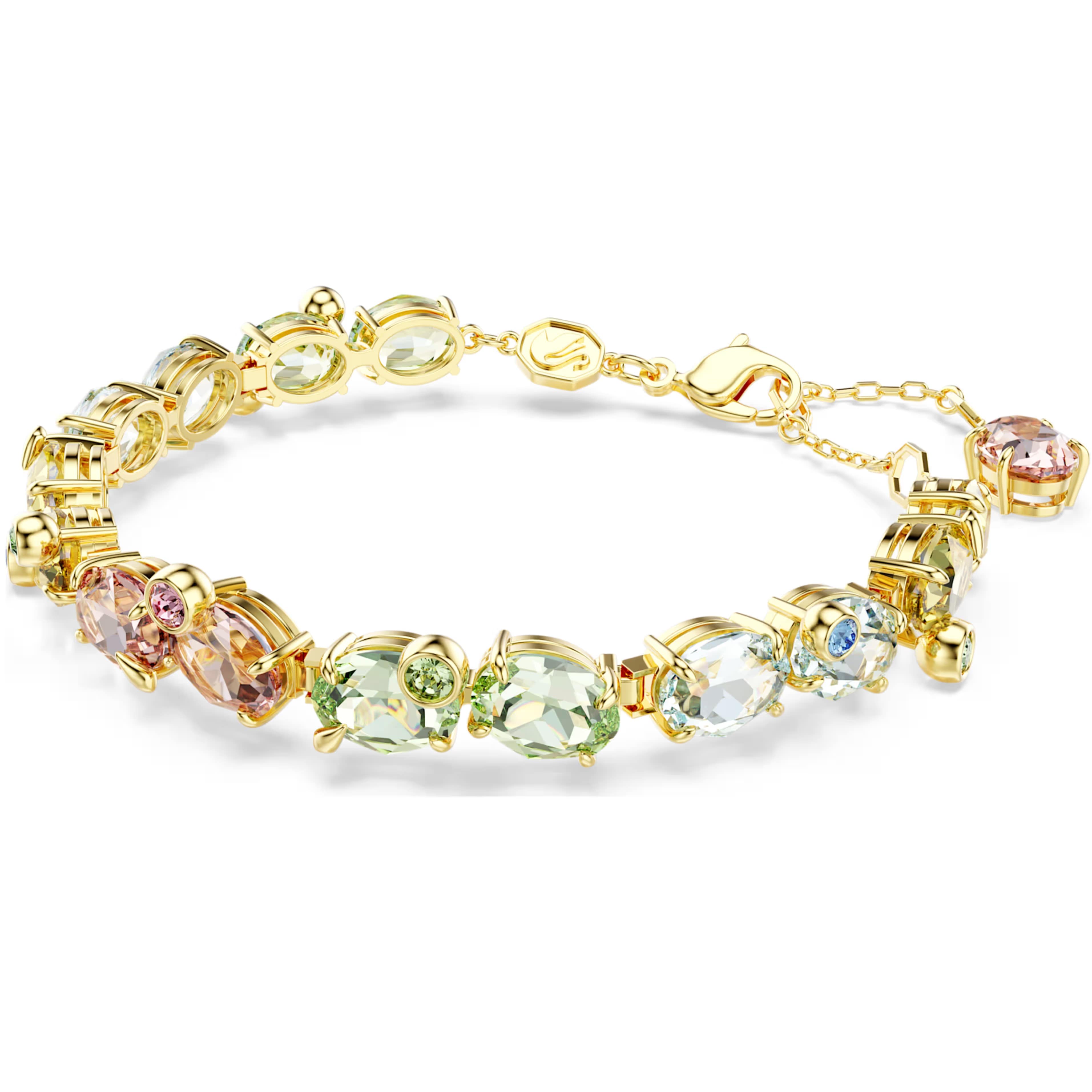 Vòng tay Swarovski Gema Bracelet Mixed Cuts Multicolored Gold-tone Plated 5705808 7
