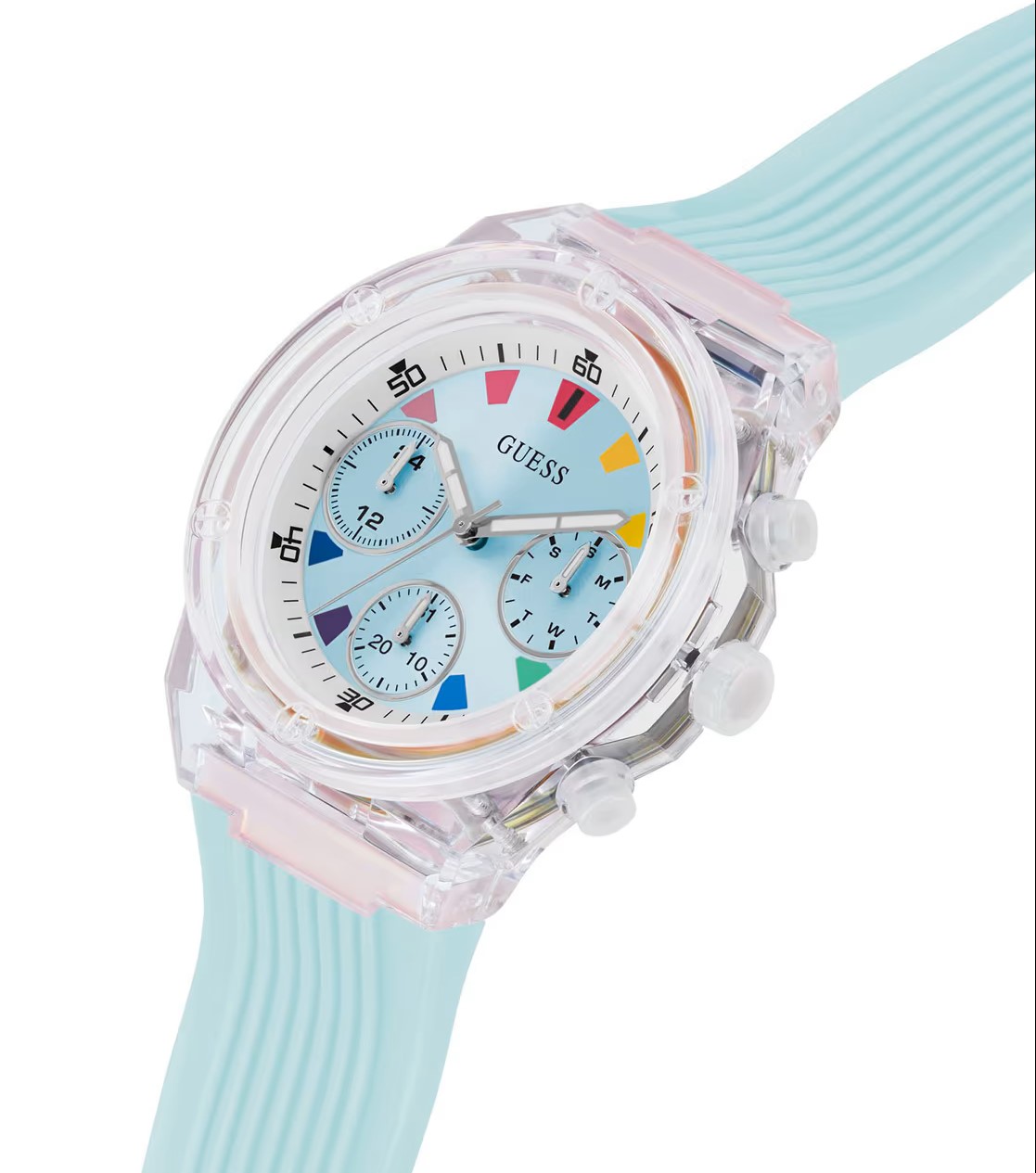 Đồng Hồ Nữ Guess Eco-Friendly Multifunction Women Watch GW0438L8 6