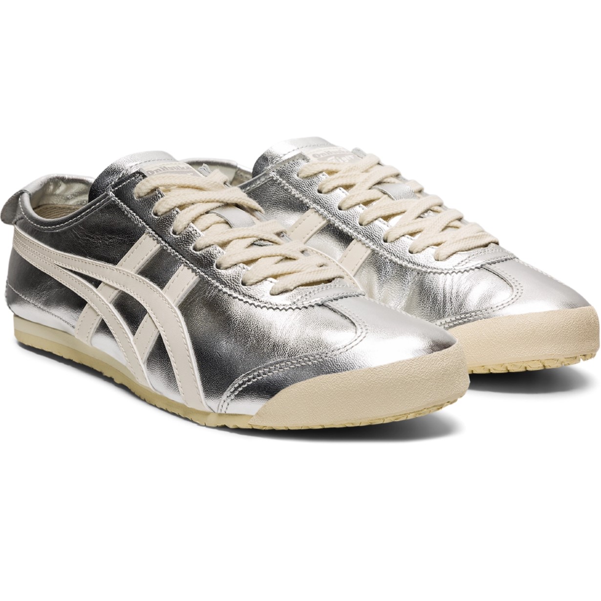 Giày Onitsuka Tiger Mexico 66 Unisex Shoes Silver Off White 1183B566-021 4
